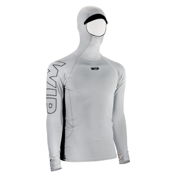 HOODED UV RASHGUARD LONG SLEEVE